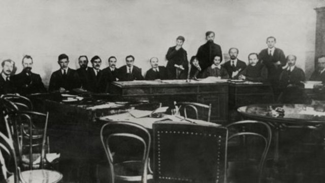 De Bolsjewieken grijpen de macht