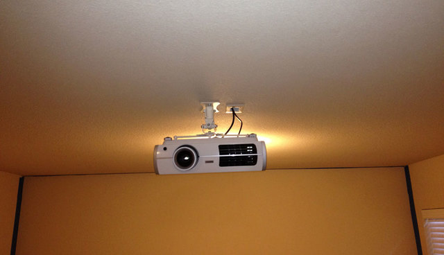 Got projector in classroom