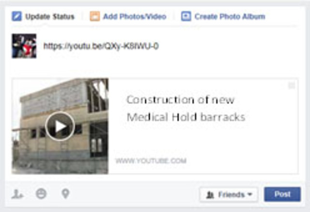 Ongoing Barracks construction