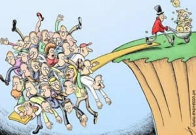 Grote kloof tussen rijk en arm