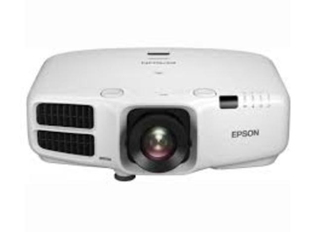 LCD Projector and desktop computer in classroom