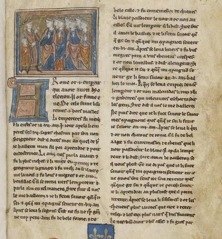 Siglo XIII El primer libro escrito en lengua catellana.