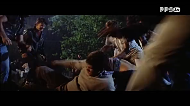 Greasers and Socs had a rumble.