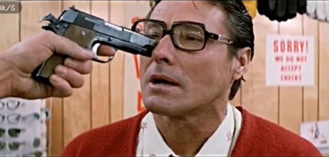 Dally robbed a store