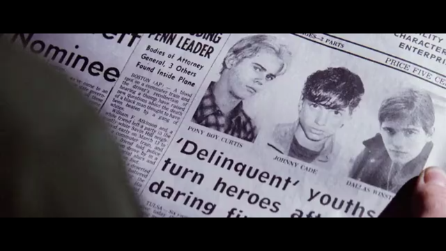 8 Johnny and Pony were on the morning paper of being heroes(B)