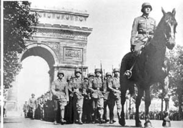 Tropas alemãs em Paris