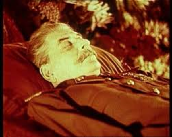 de dood van Stalin