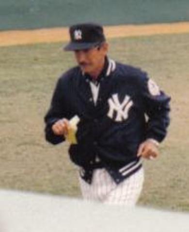 Billy Martin's managerial debut