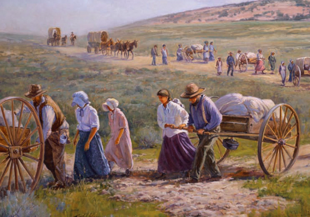 Mormons migrate to Utah Territory