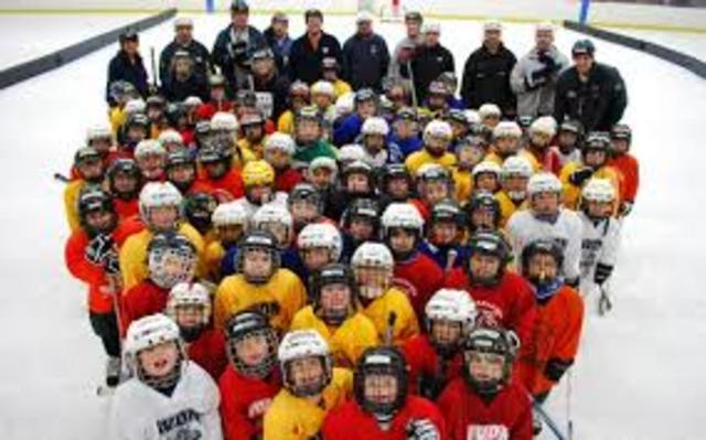 Coach my kid's hockey team