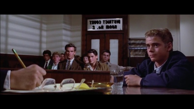 They were in the court and Ponyboy was acquitted.