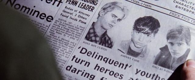 News about Johnny, Ponyboy and Dally