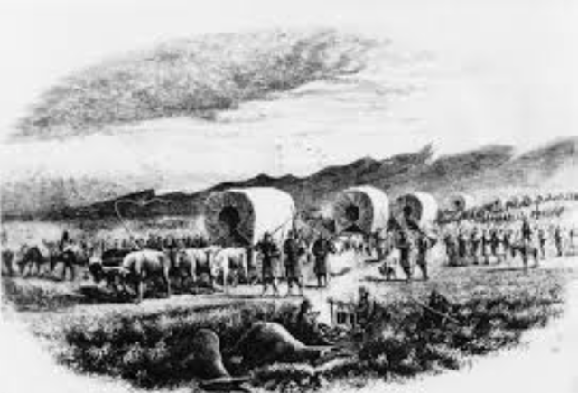 Mormons leave for the Salt Lake Valley