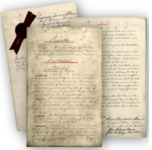 State constitution Signed