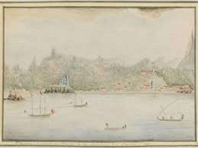 First Fleet Stops At Rio de Janerio, Brazil