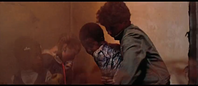 The church was on fire, and they went to save children