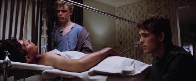 Then they run to Johnny's room