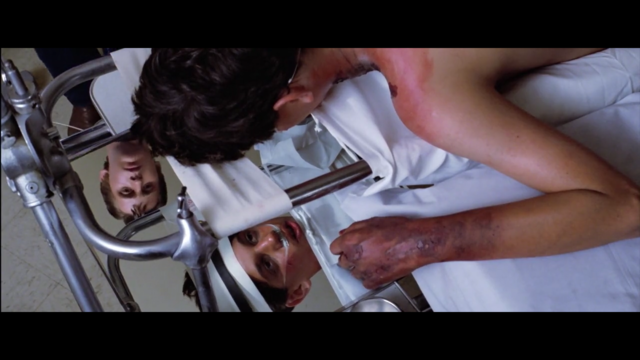 Visiting Jonny in the hospital