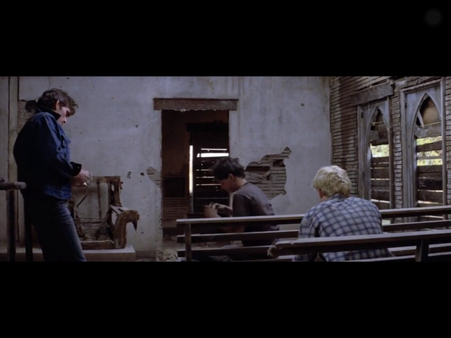 Dally went to the church