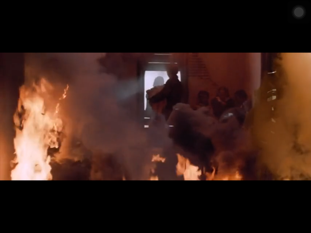 The church got on fire(1)