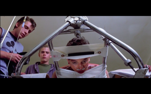 Two-BIt and Ponyboy went to the hospital to see Dally and Johnny.