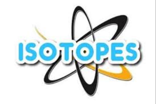 First evidence of stable isotopes