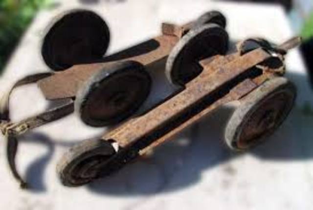 Primer par de patines