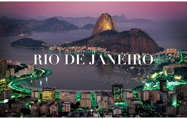 First Fleet stops at Rio De Janerio,Brazil.