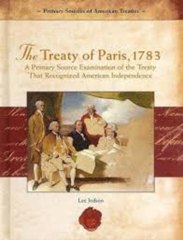 The Signing of the Treaty of Paris