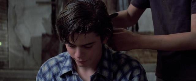 Johnny and Ponyboy had their hair cut.