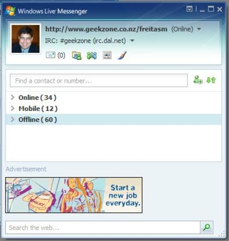 Lanzamiento de Windows Live Messenger 8.0