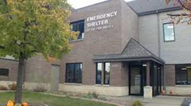 We stayed in a shelter for about 6 months because we did not have the money to go back to Arizona