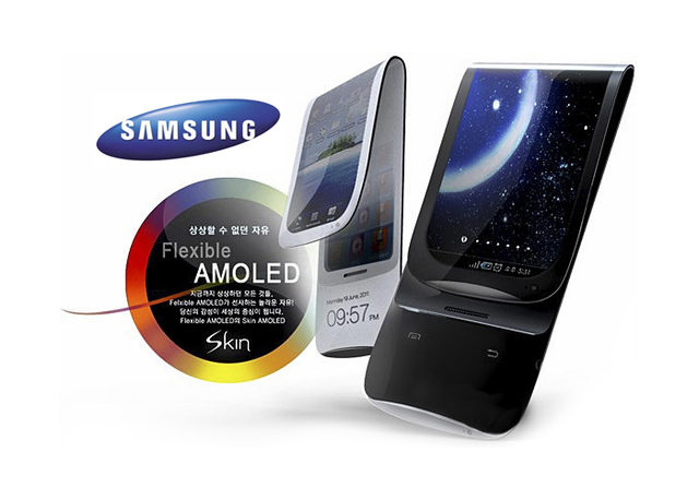 Samsung anuncia pantalla de smartphone flexible