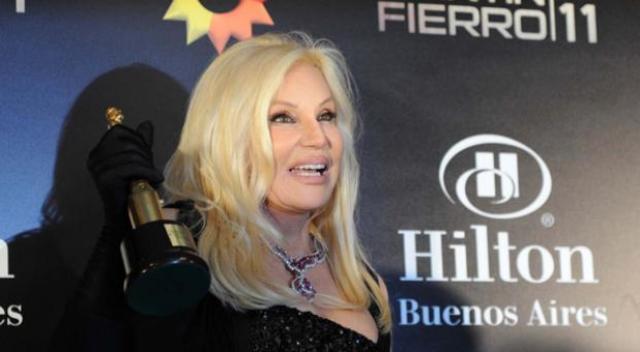 Susana Gimenez precio Martin Fierro de oro