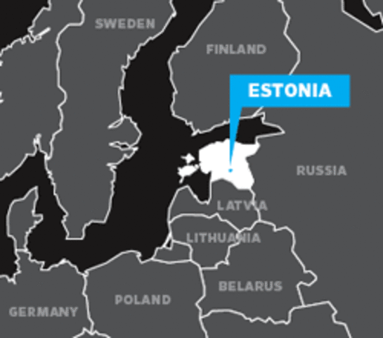 ESTONIA - ATAQUE A PAGINAS INSTITUCIONALES