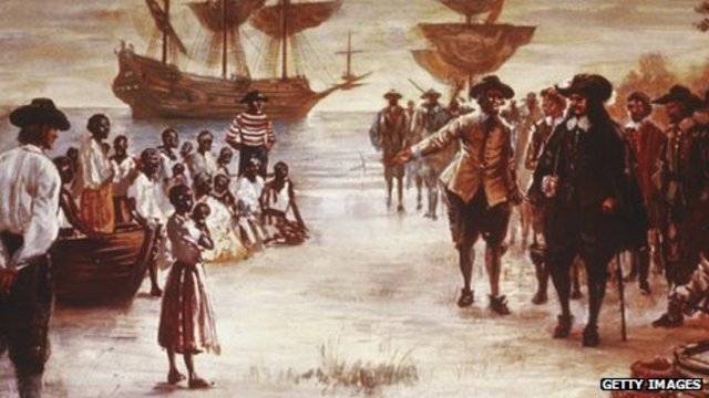 The first slave trade at Jamestown