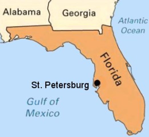 Alice's family moves to St. Petersburg, FL