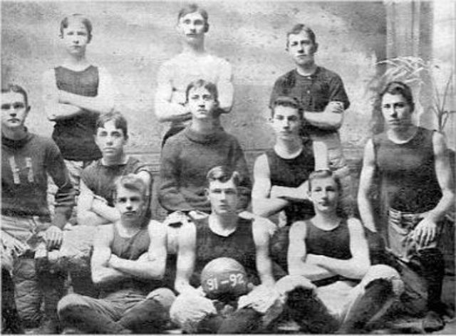 First Public Basketball Game