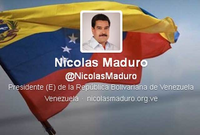 VENEZUELA - ATAQUE A LA CUENTA DE TWITTER DE NICOLAS MADURO