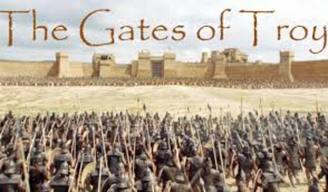 The beginning of the Trojan War