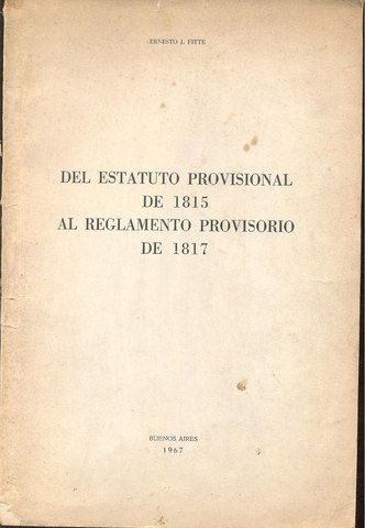 Estatuto provisional de 1815