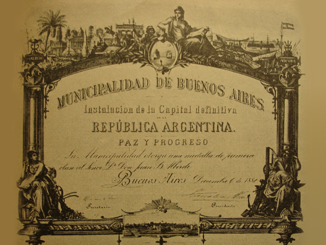 Federalización de la Ciudad de Buenos Aires en 1880