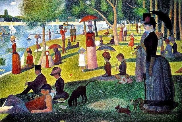 TARDE DE DOMINGO EN LA ISLA DE LA GRANDE JATTE