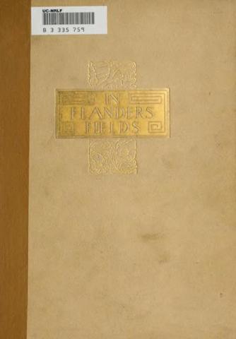 McCrae composed "In Flanders Fields"