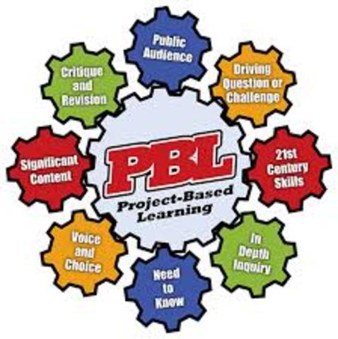 Blended Learning and Project Based Learning are evident in classrooms