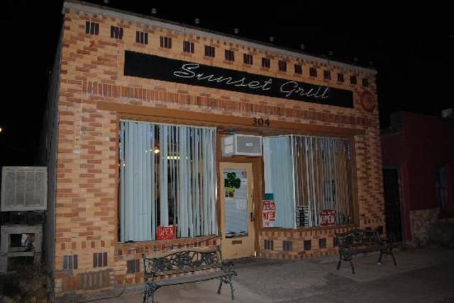 Dinner at Sunset Grill