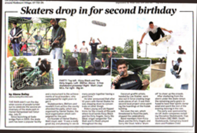 Disciplines first Newspaper coverage...