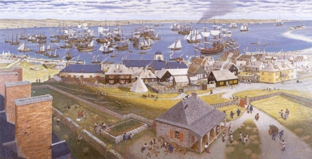 March – April 1713 – The Treaty of Utrecht signed, Hudson Bay, Newfoundland, and mainland Acadia to Britain (England)