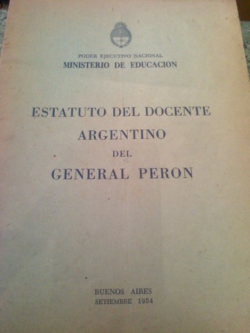 Estatuto Docente de 1954