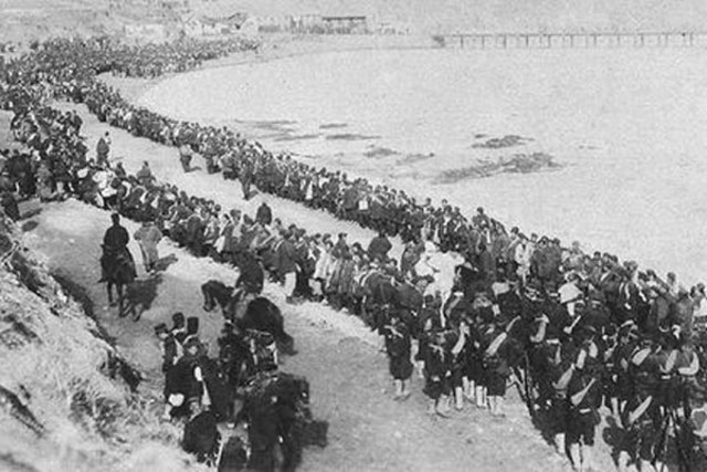 Japan take control of formosa